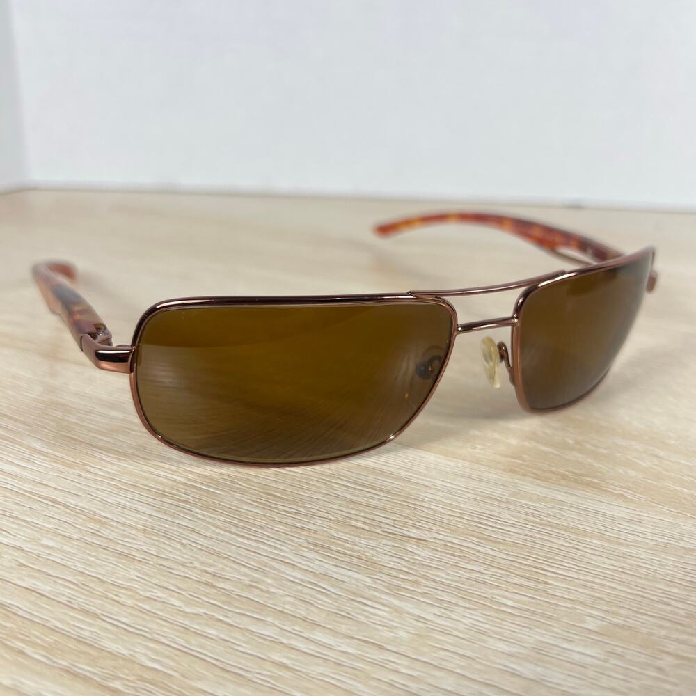 Miyagi Eyewear Player 1407 Col 2 Sunglasses Copper Red 62-16-130 Italy